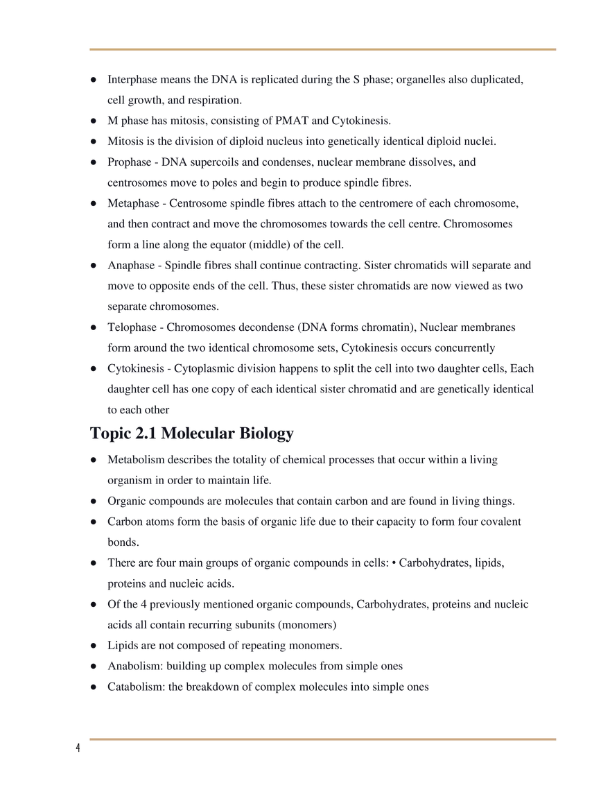 SL Biology Study Guide - Page 21