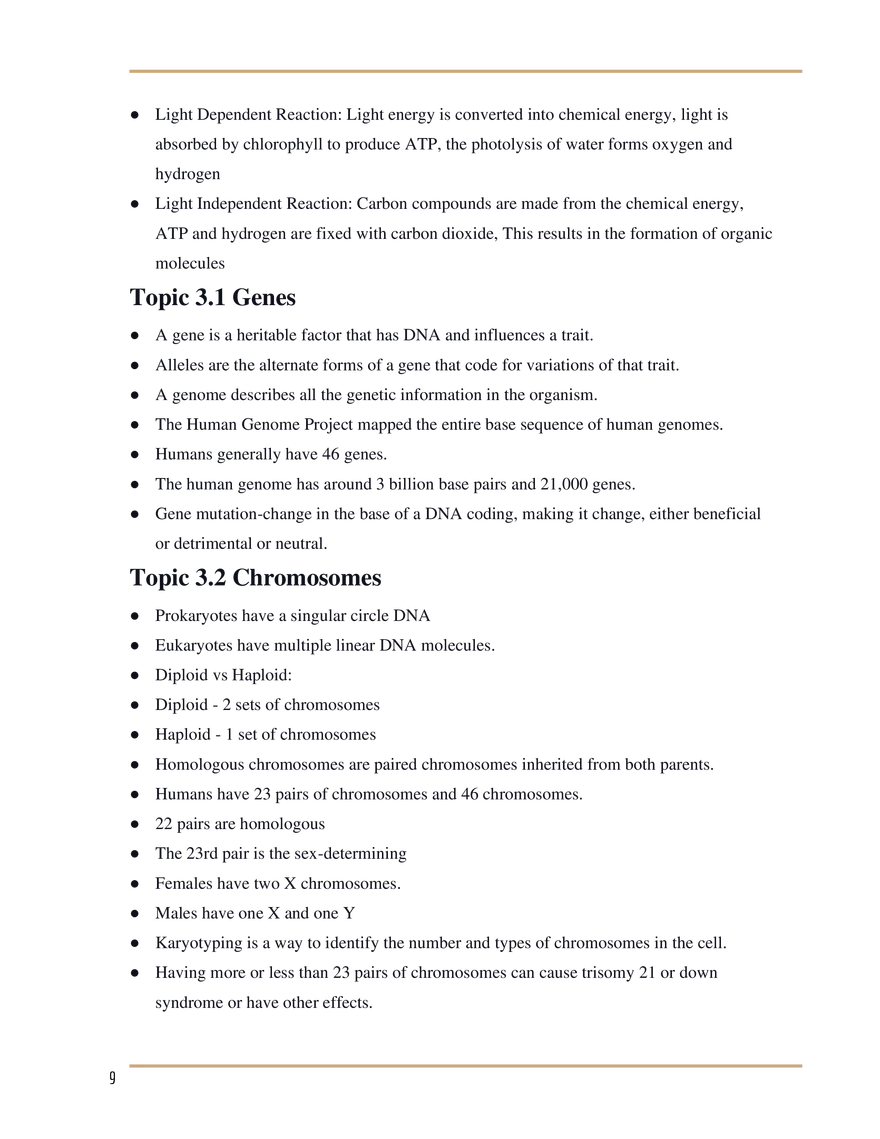 SL Biology Study Guide - Page 26
