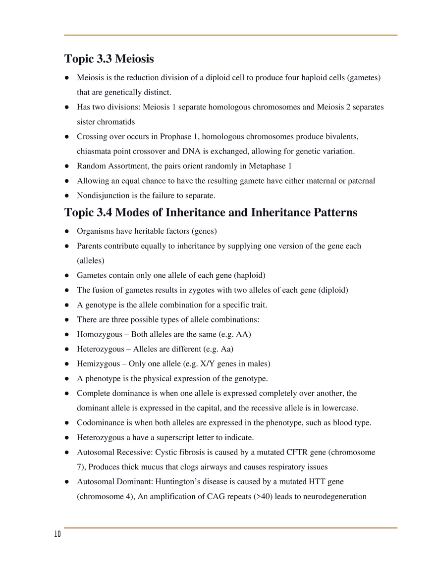 SL Biology Study Guide - Page 27