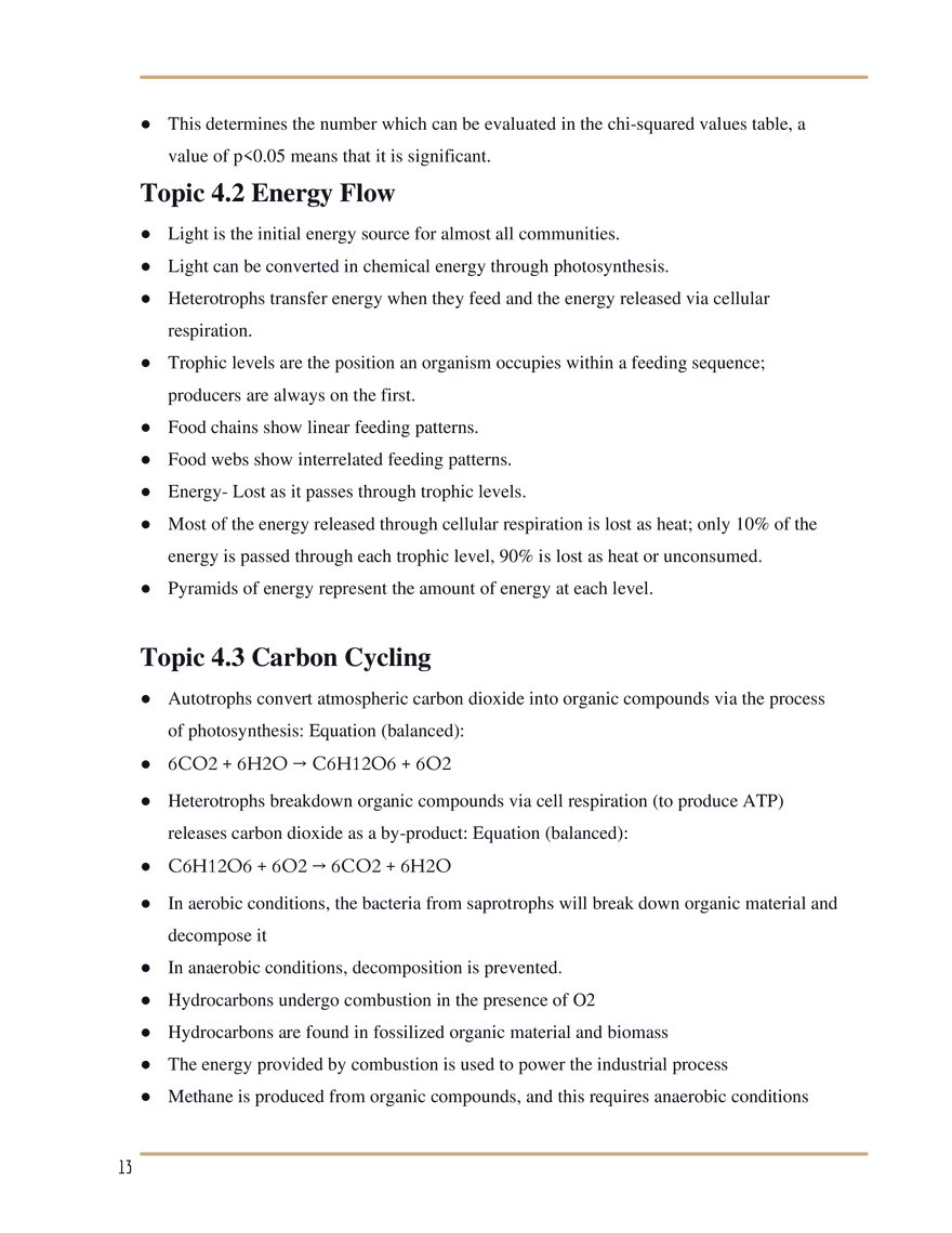 SL Biology Study Guide - Page 5