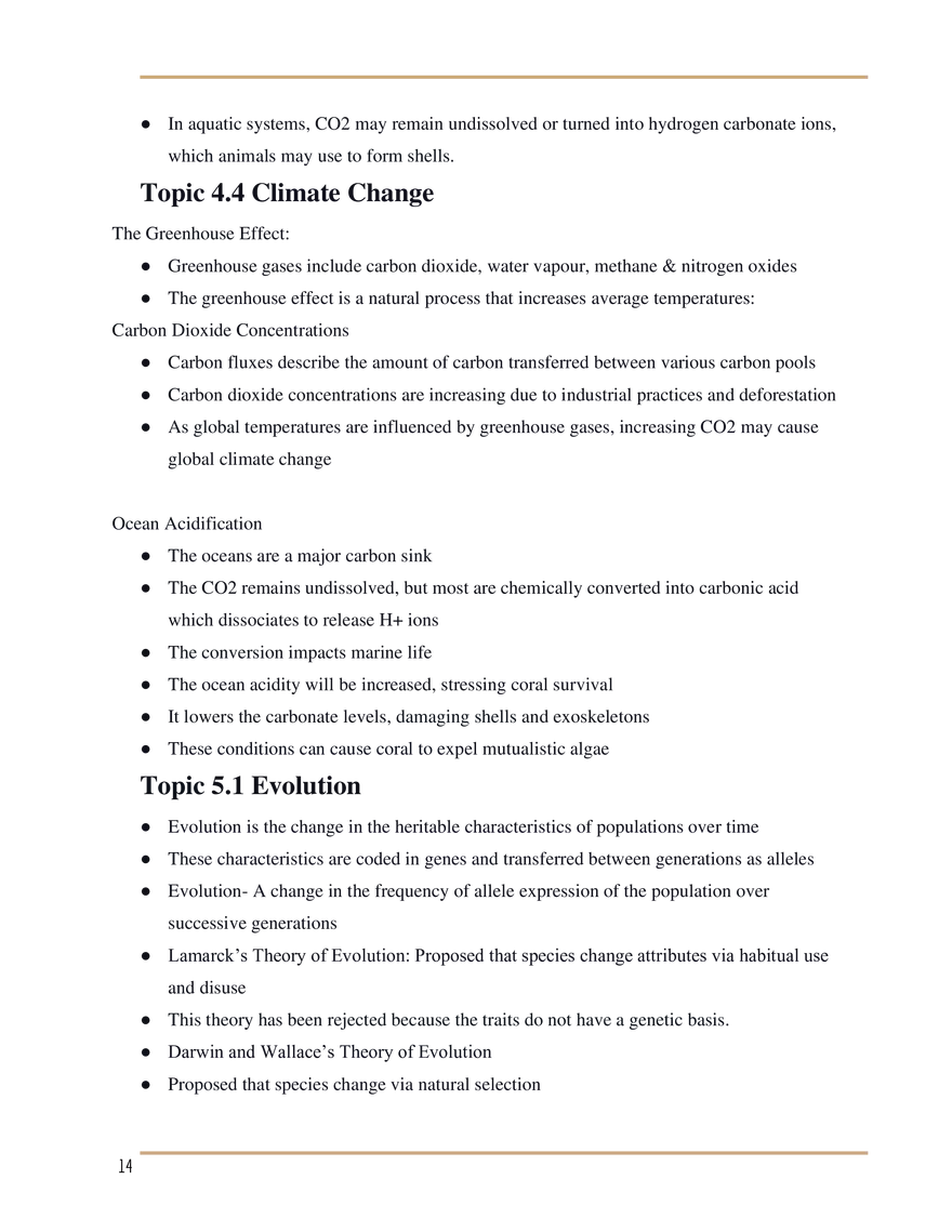 SL Biology Study Guide - Page 6