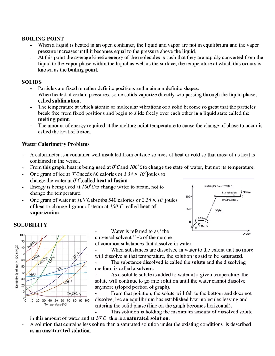 Chapter 7 Liquids, Solids, and Phase Changes - Page 2