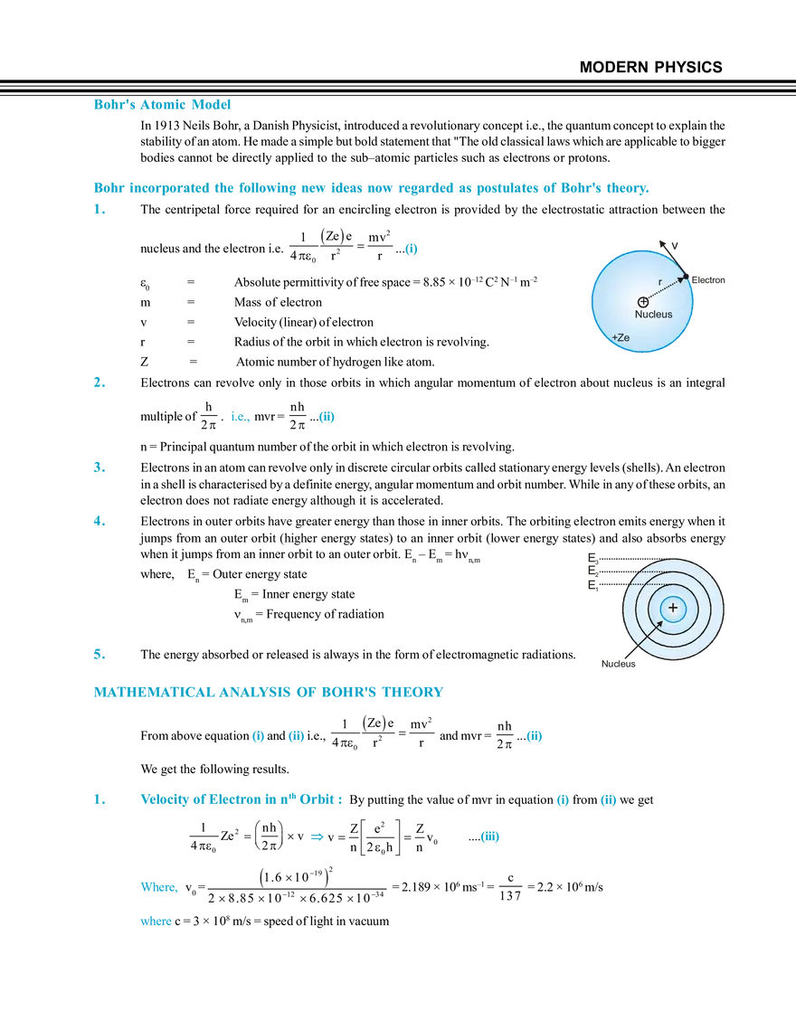 Modern Physics Atomic Structure - Page 13