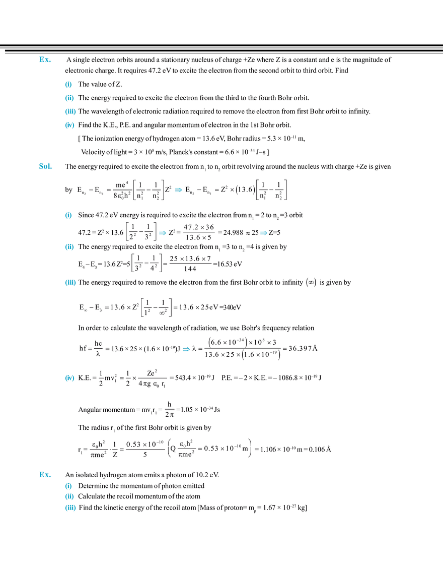 Modern Physics Atomic Structure - Page 24