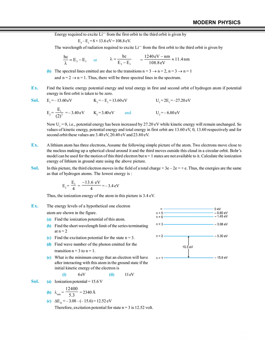 Modern Physics Atomic Structure - Page 5