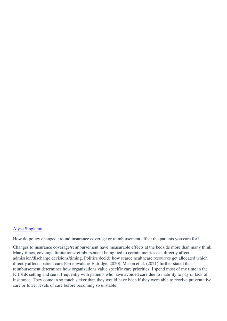 Advanced Practice Nurses - Questions - Page 4