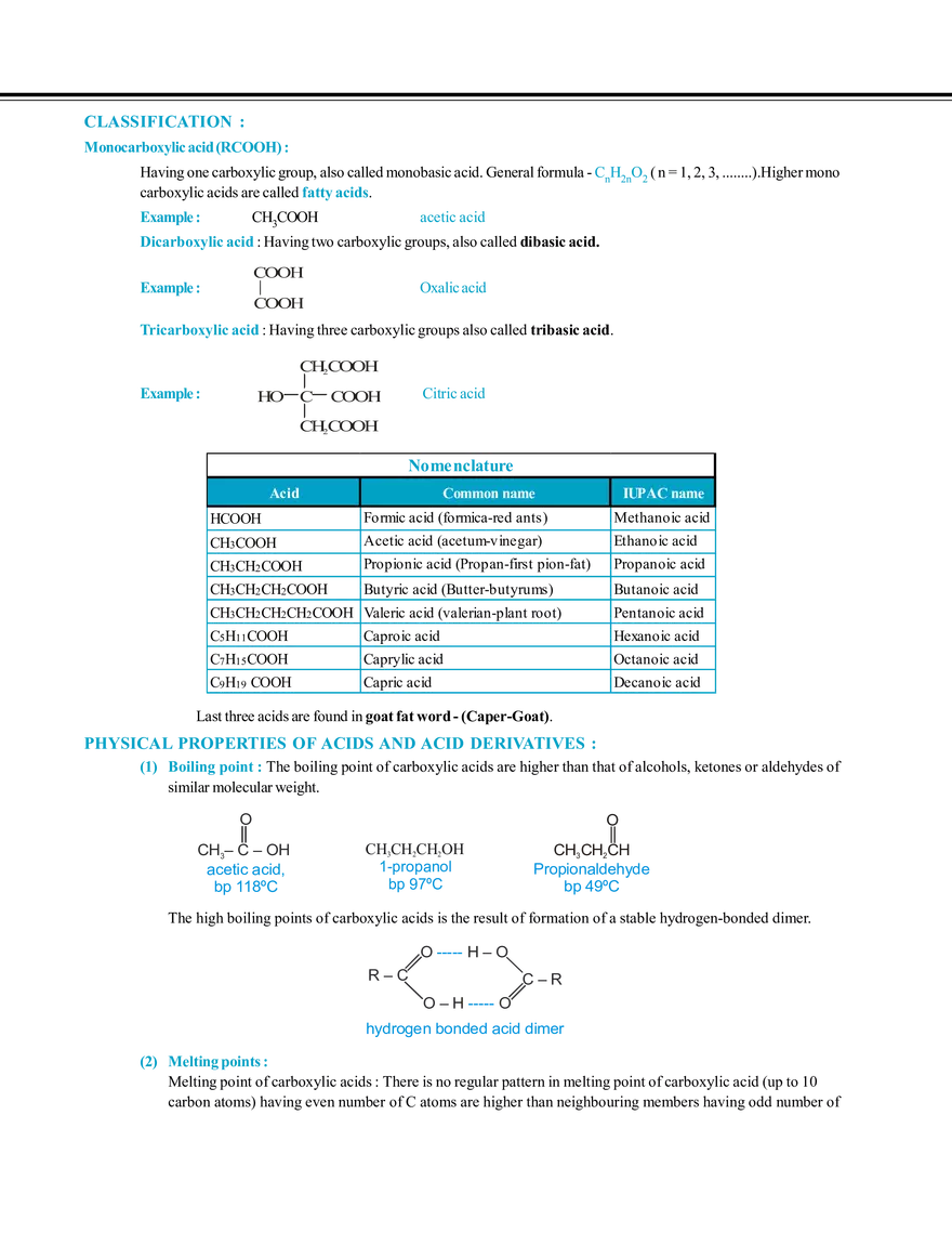Carboxylic Acid & Their Derivatives - Page 2
