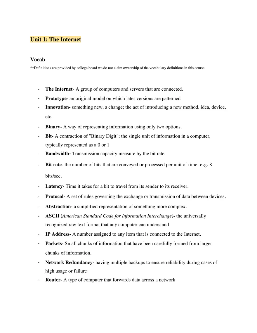 AP Computer Science Principles - Page 13