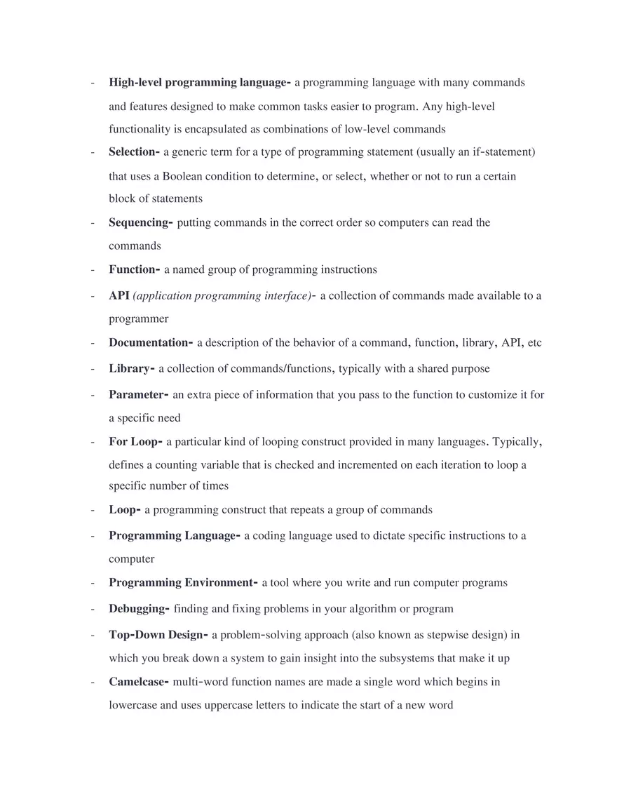 AP Computer Science Principles - Page 5