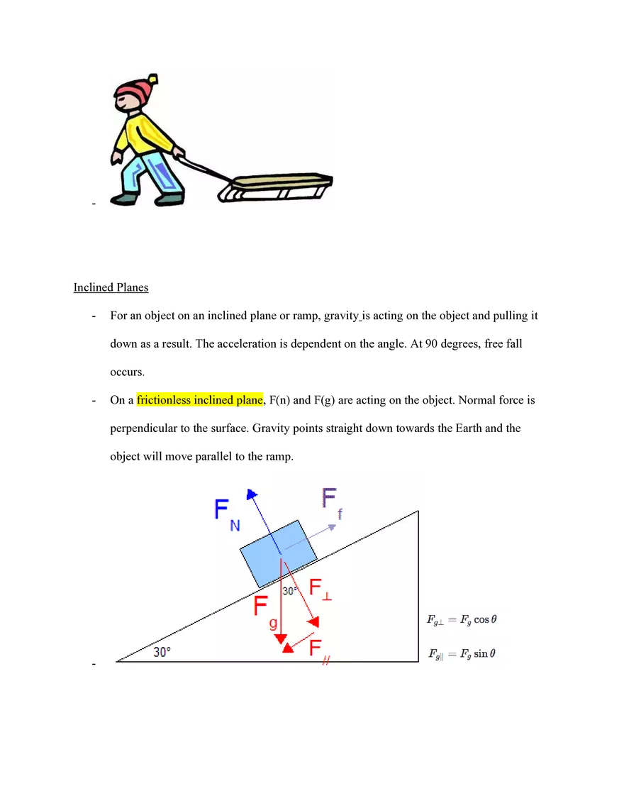 Physics Review Unit 3 Forces - Page 5