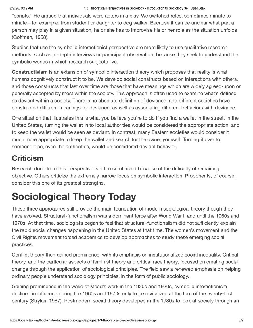 Theoretical Perspectives - Page 8