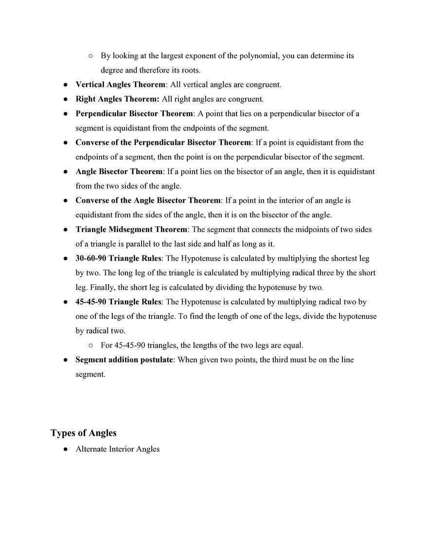 Algebra II Simple Studies Review - Page 22