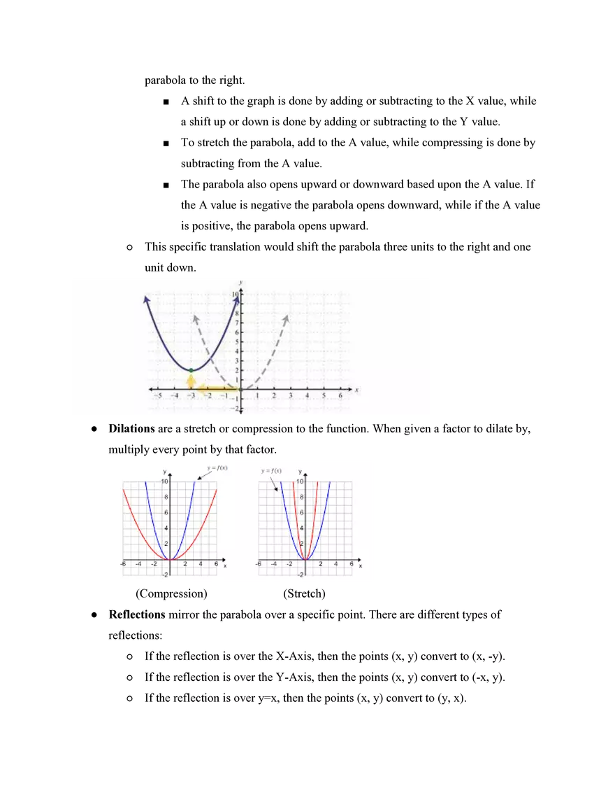 Algebra II Simple Studies Review - Page 6