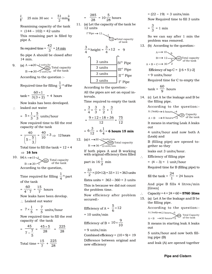 Pipe and Cistern Exercise - Page 7