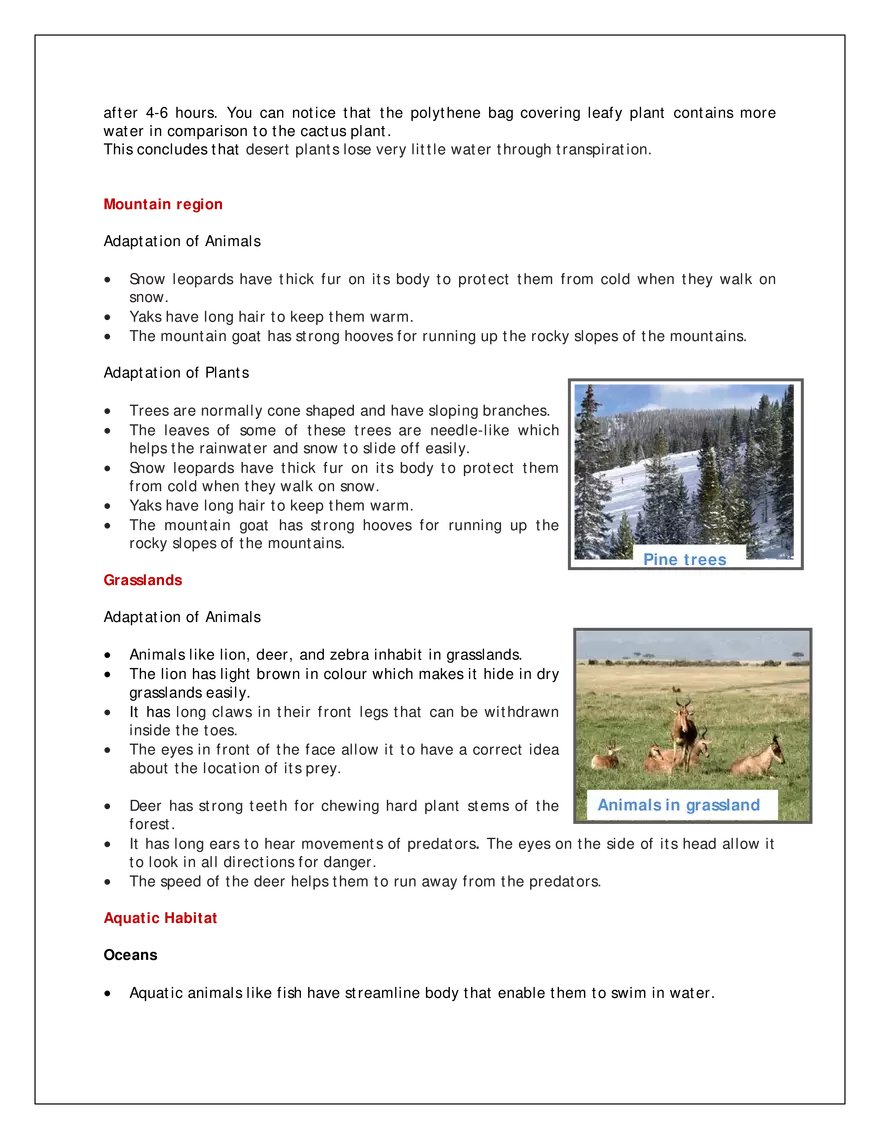 Habitat and Adaptation - Page 2