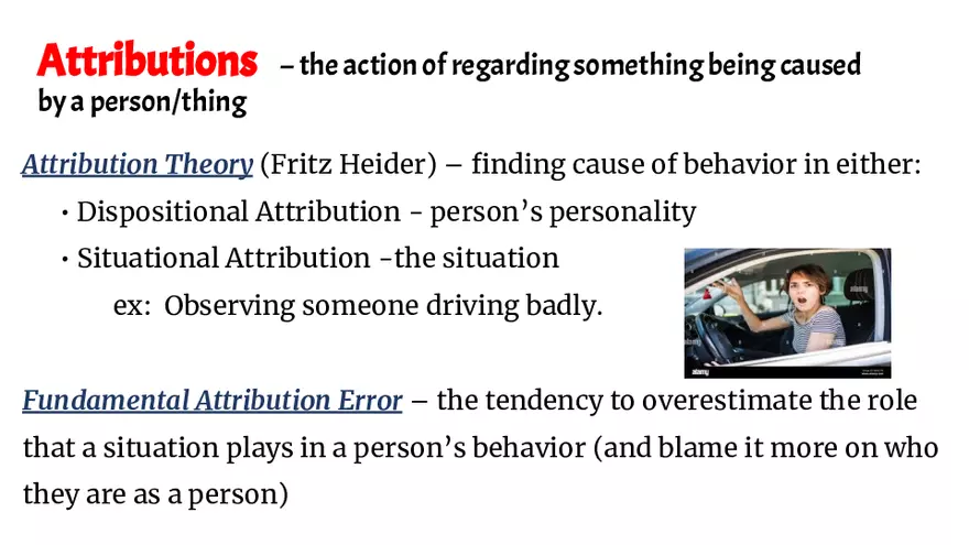 Social Psychology Streamlined Attributions - Page 2