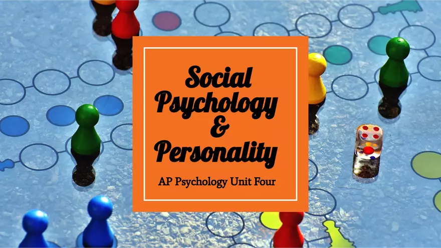 Unit 4 Social Psych & Personality 2025 - Page 1