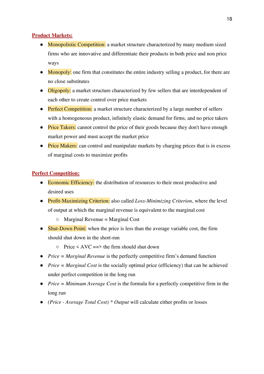 AP Microeconomics Course Study Guide - Page 10