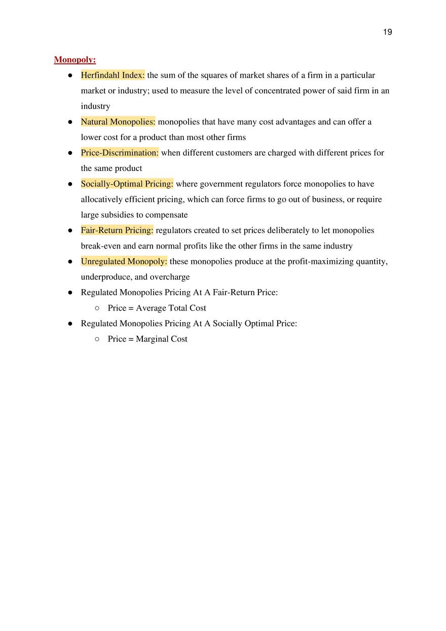 AP Microeconomics Course Study Guide - Page 11