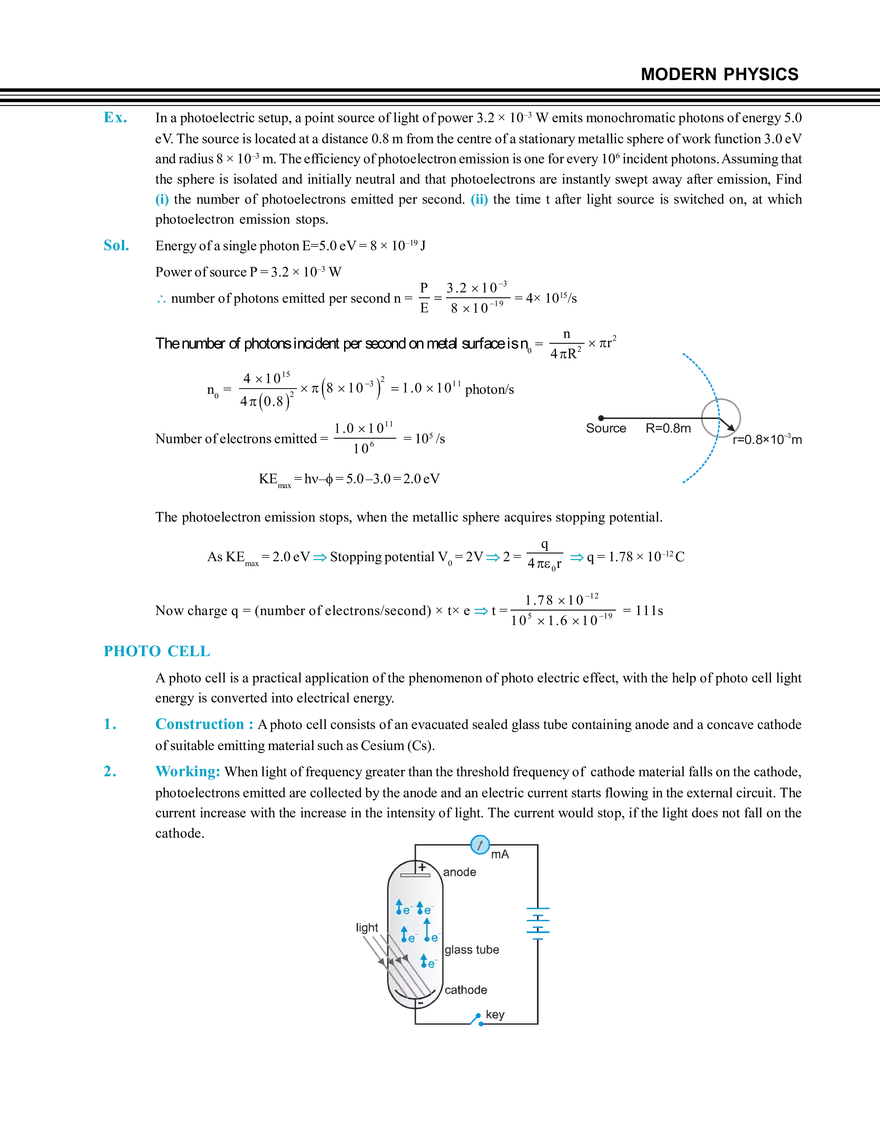 Modern Physics Photoelectric Effect - Page 9