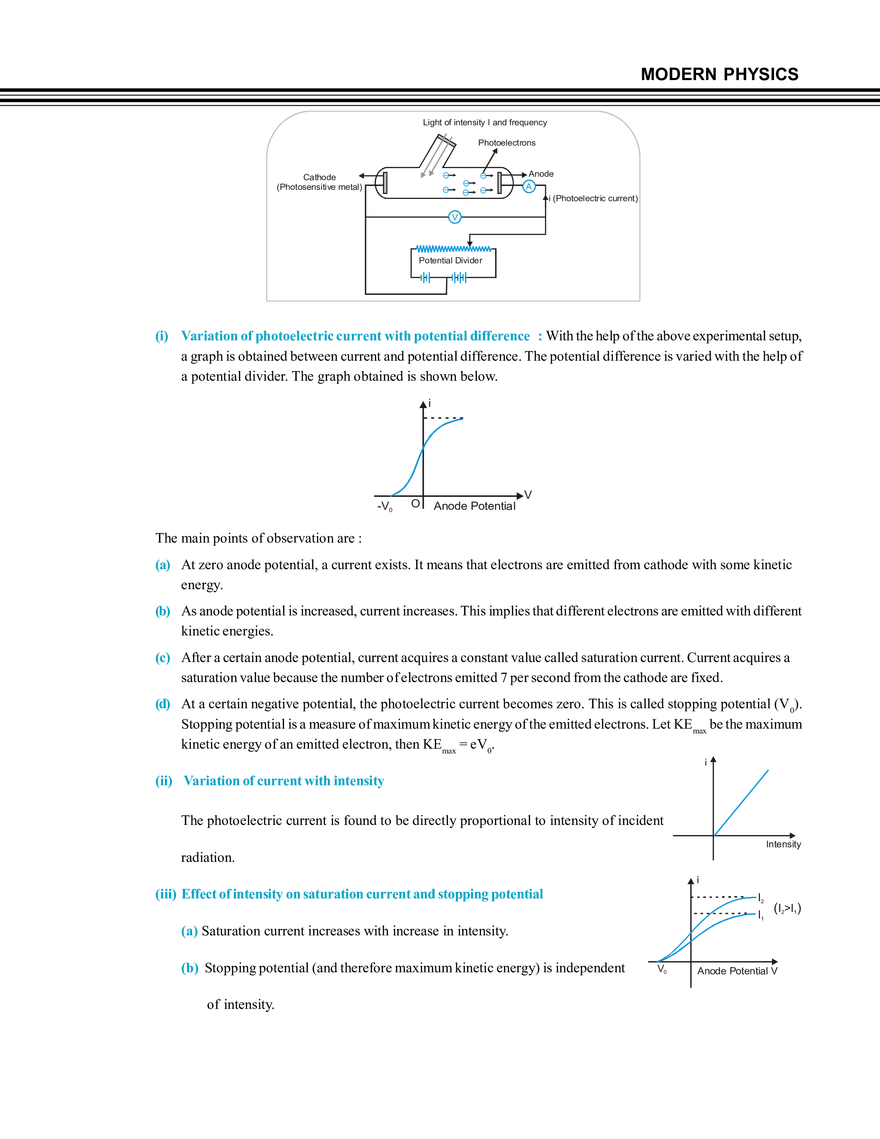 Modern Physics Photoelectric Effect - Page 3