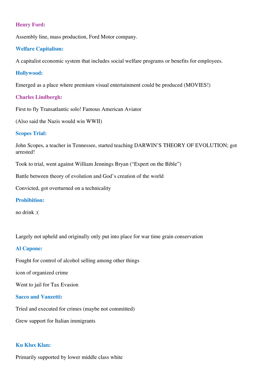 7.1 Apush Notes - Page 1