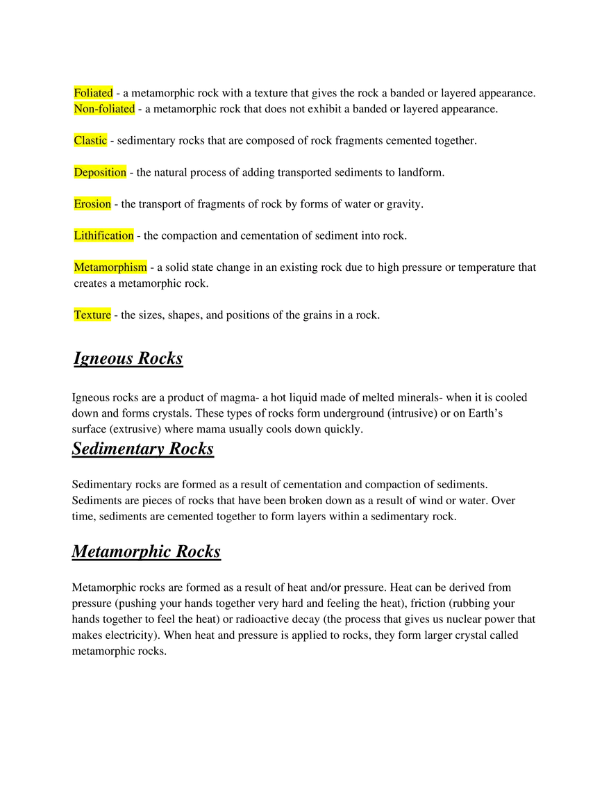 5 Minerals and Rocks - Page 3