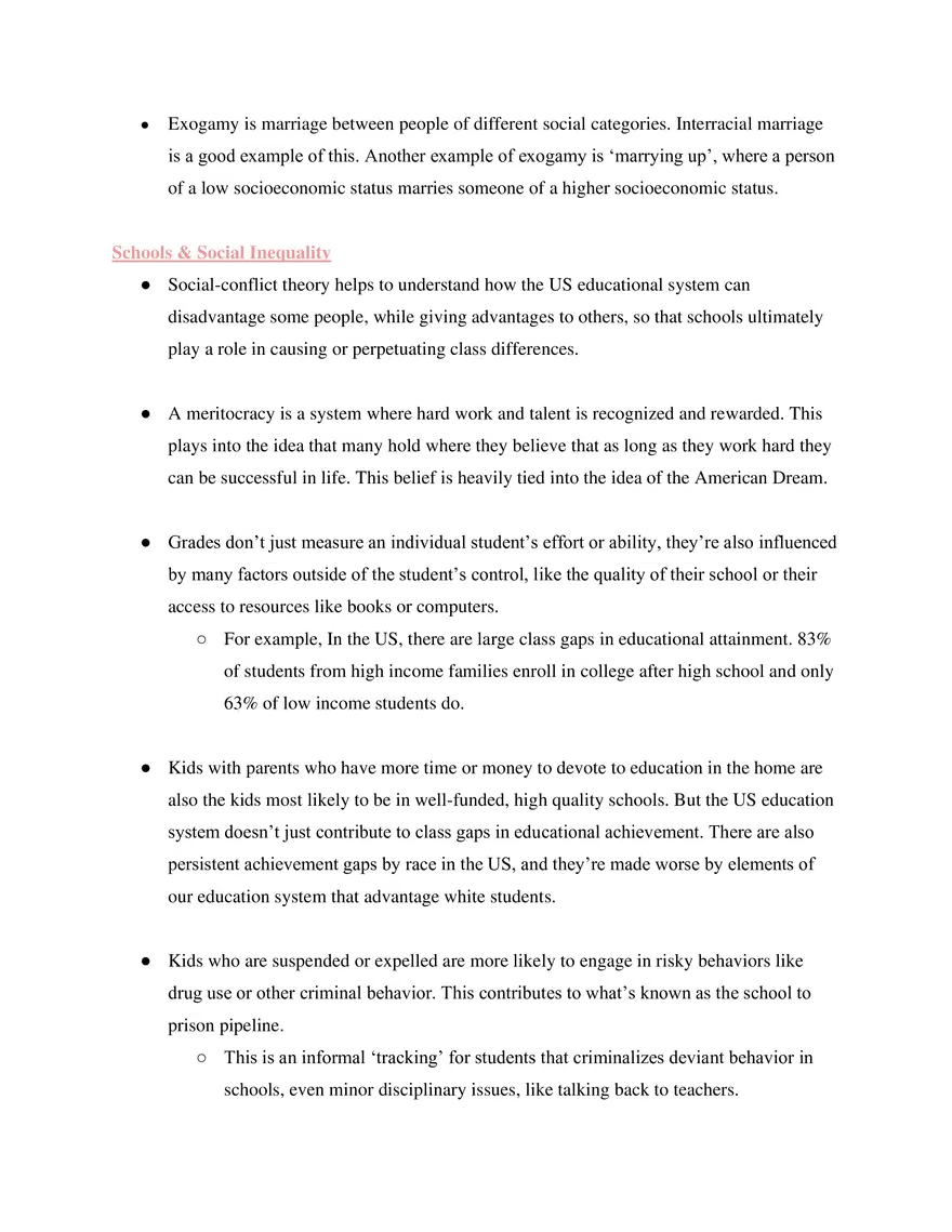 Sociology Unit 3 Socialization & Group Life - Page 5