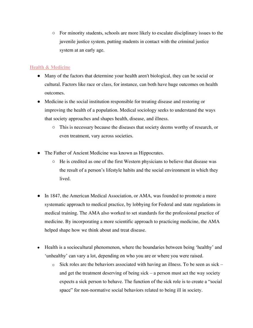 Sociology Unit 3 Socialization & Group Life - Page 6