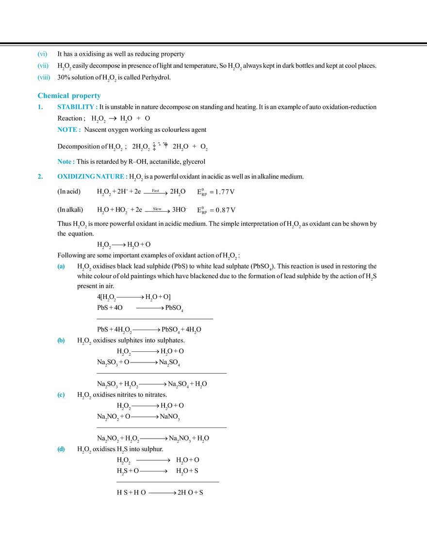 Hydrogen and Its Compounds - Page 11