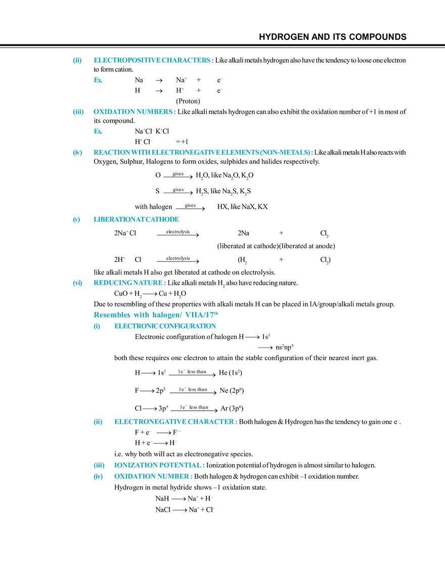 Hydrogen and Its Compounds - Page 2