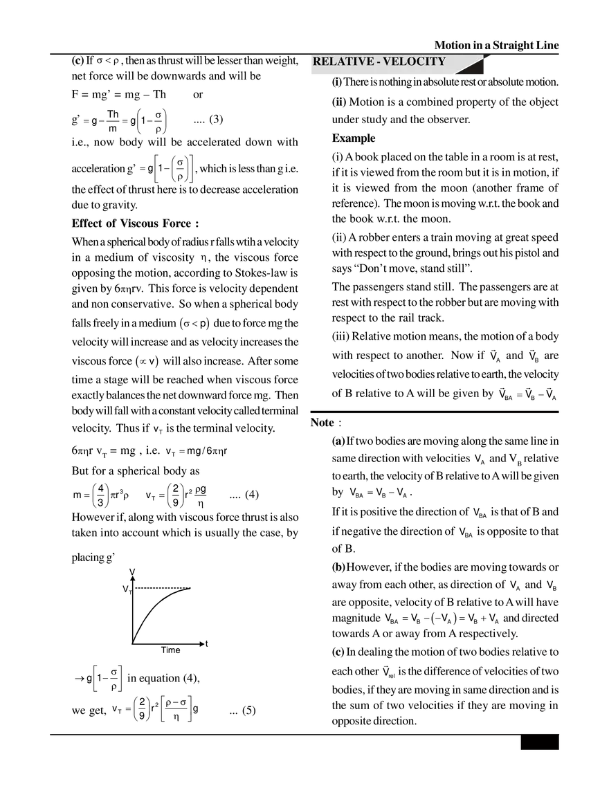 Motion in a Straight Line - Page 10