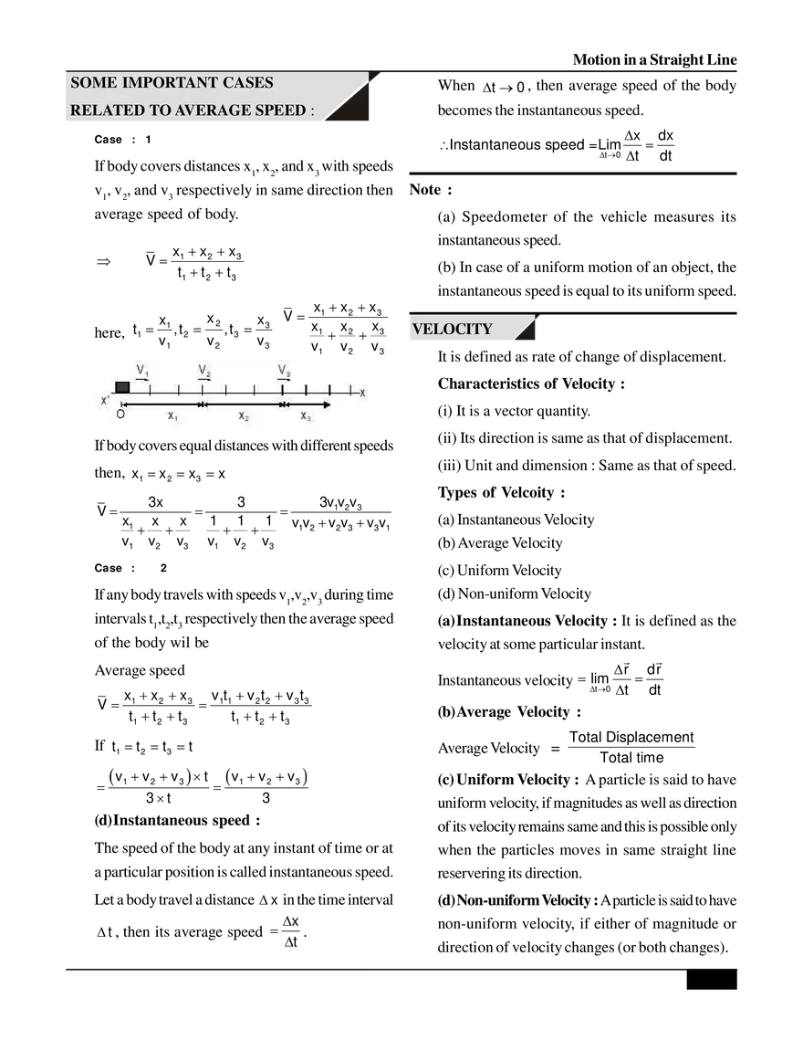 Motion in a Straight Line - Page 16