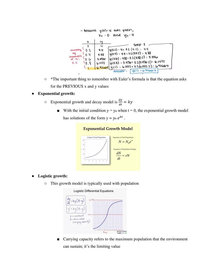 AP Calculus BC Unit 7 Differential Equations - Page 4