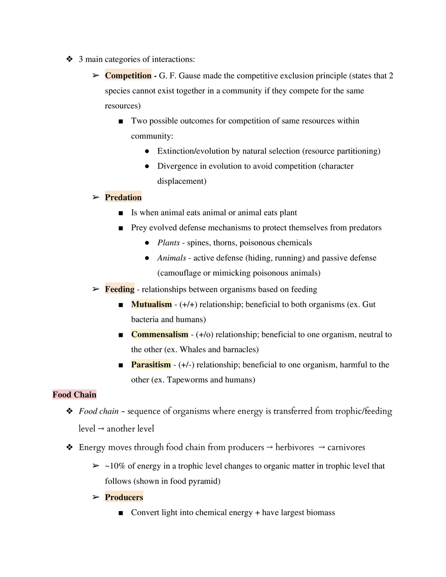 Test Guide Unit 9 Ecology - Page 3