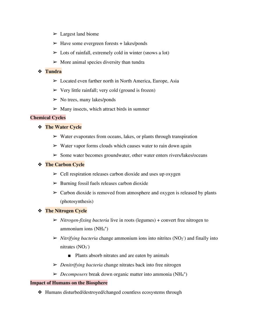 Test Guide Unit 9 Ecology - Page 6