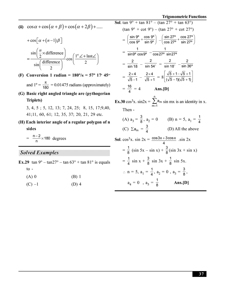 Trigonometric Functions - Page 7