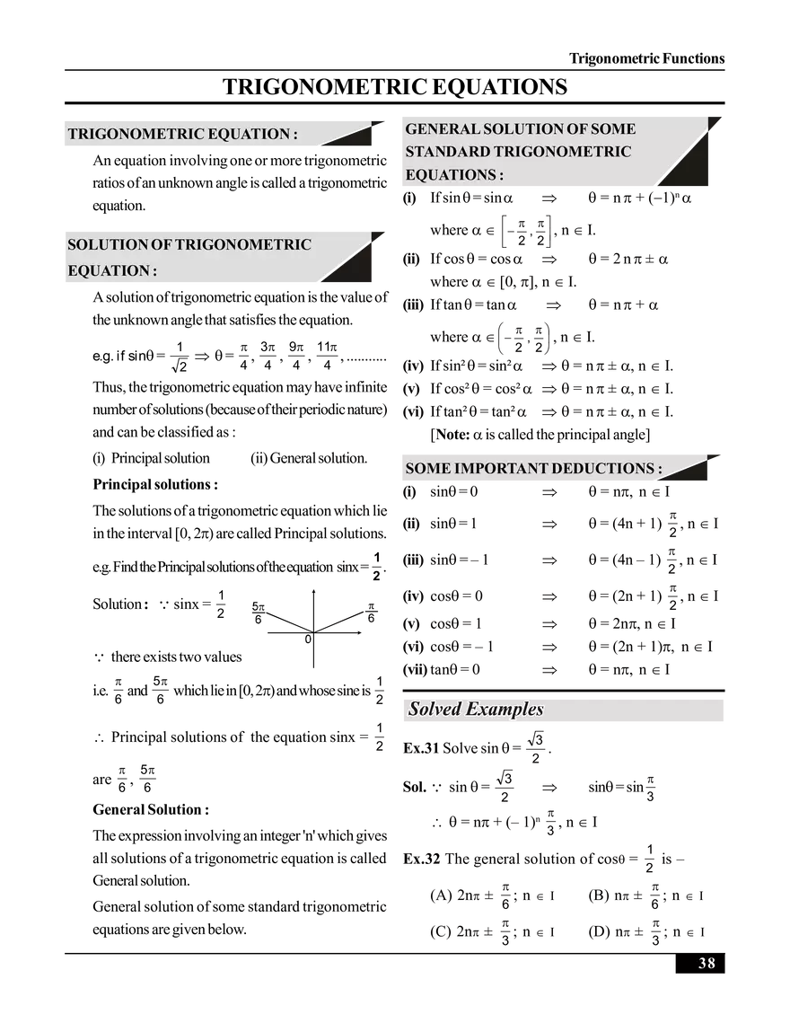 Trigonometric Functions - Page 8