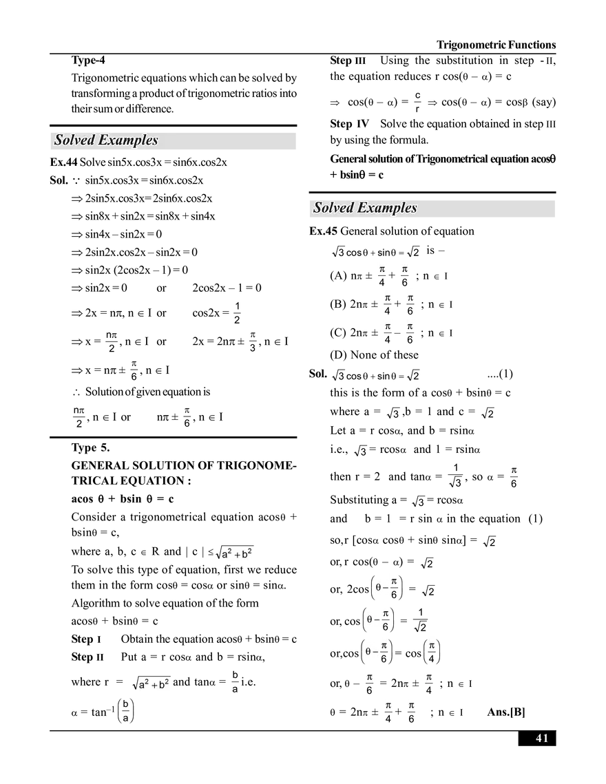 Trigonometric Functions - Page 11