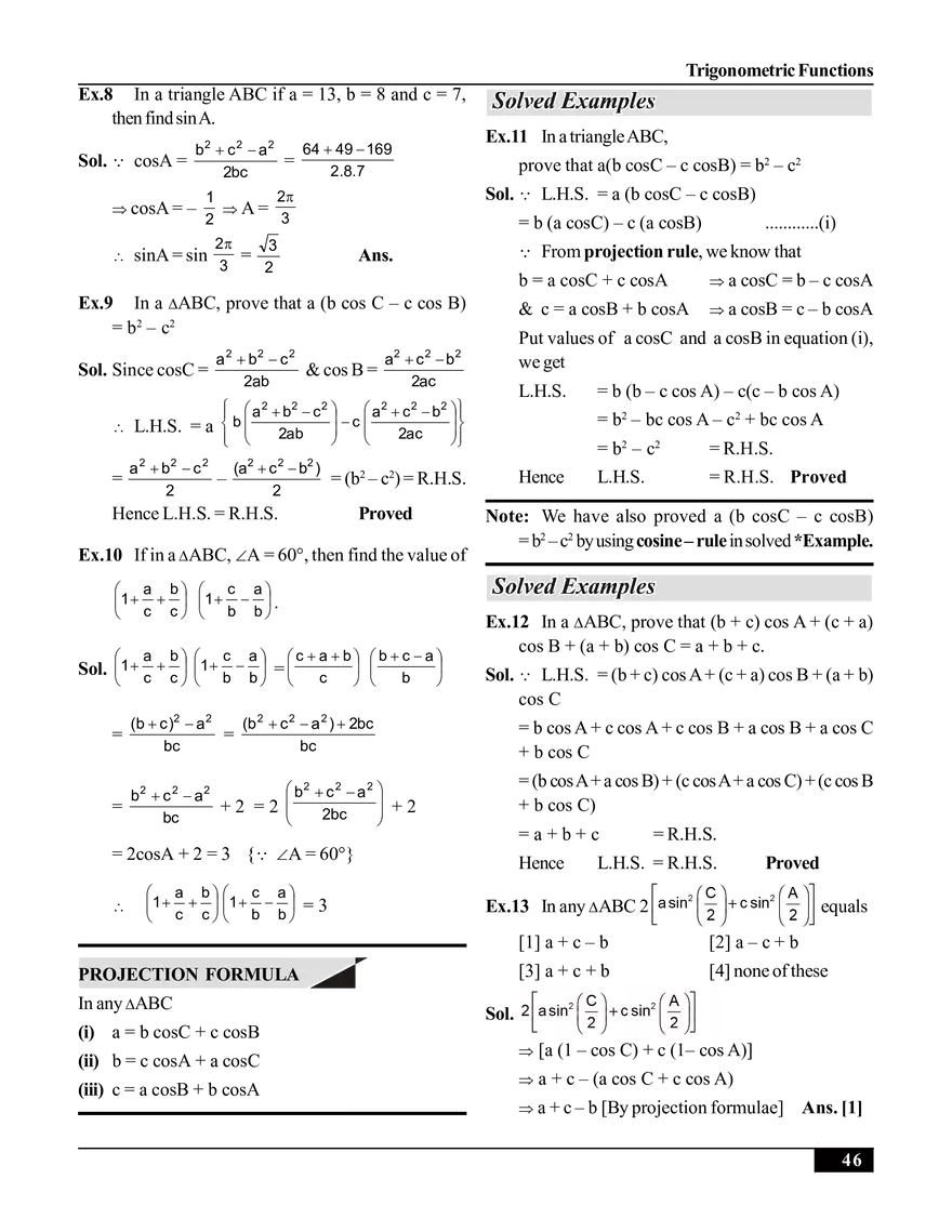 Trigonometric Functions - Page 17