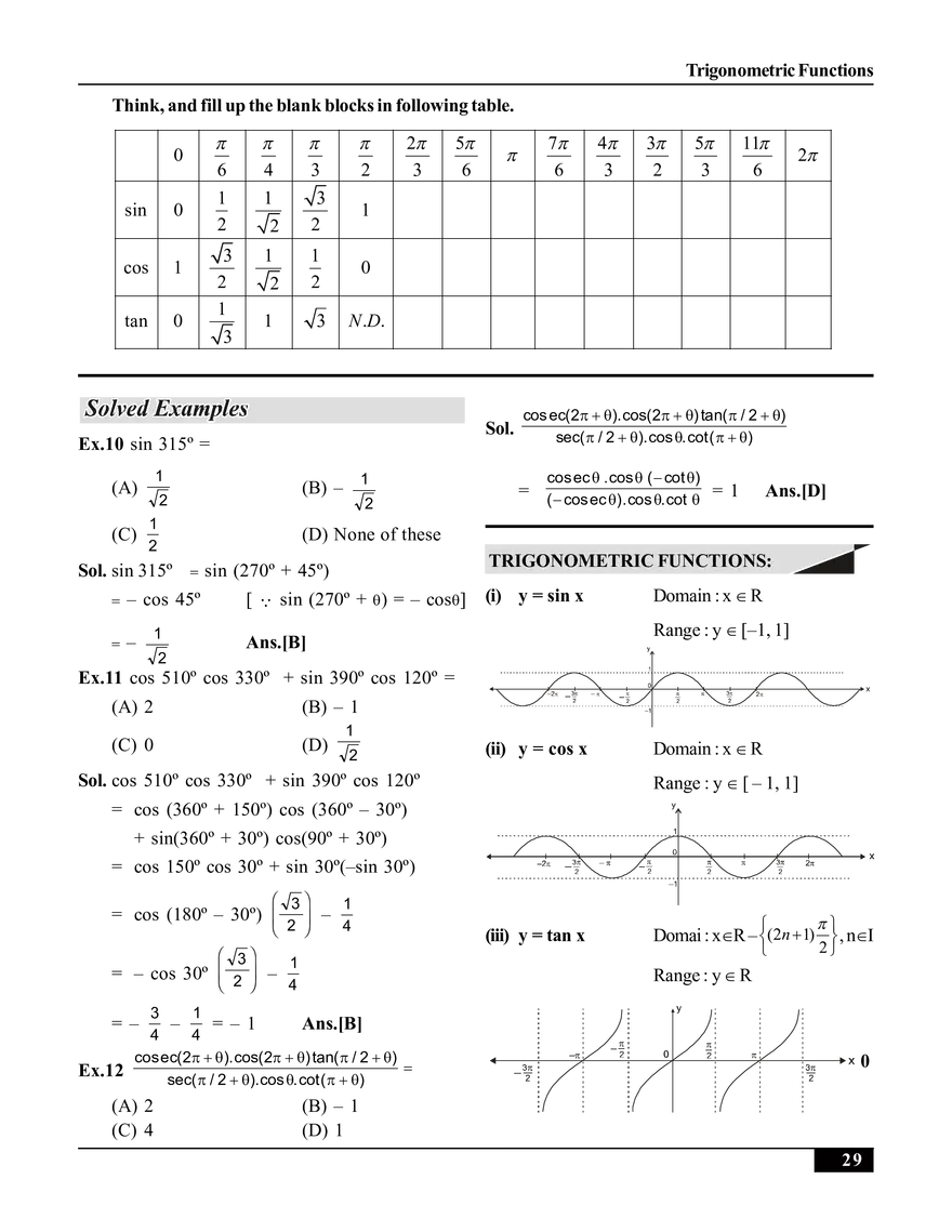 Trigonometric Functions - Page 33