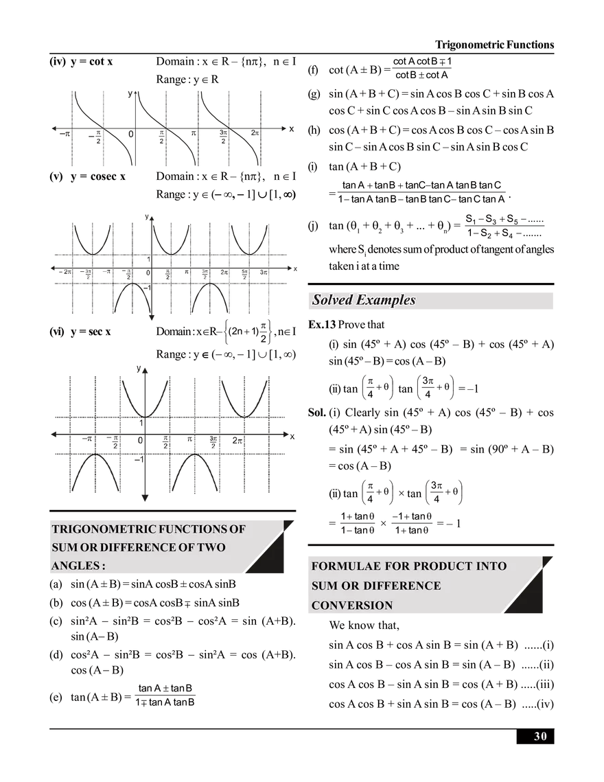Trigonometric Functions - Page 34