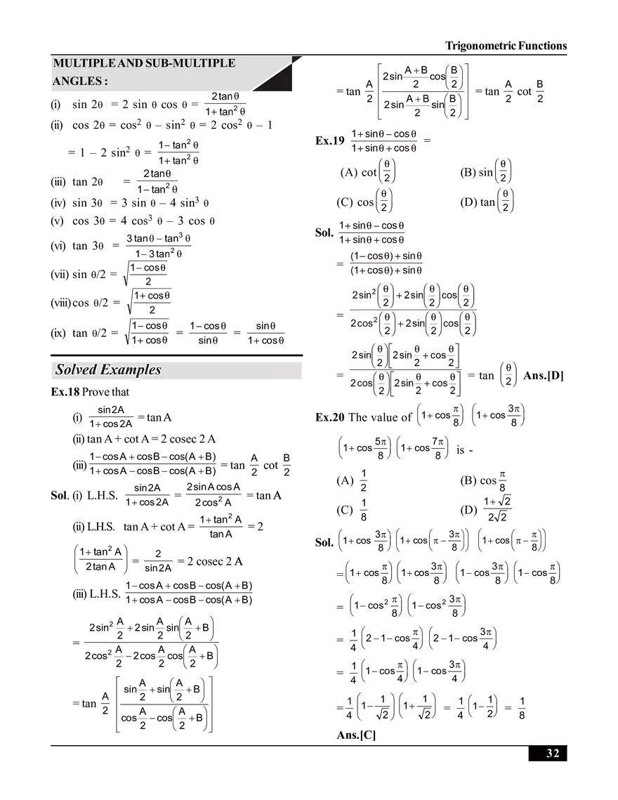 Trigonometric Functions - Page 36