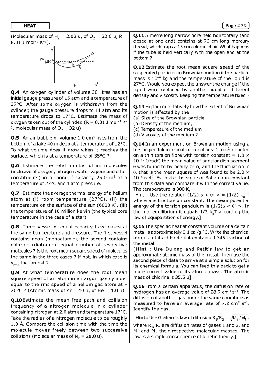 Heat Study Exercise - I - Page 4