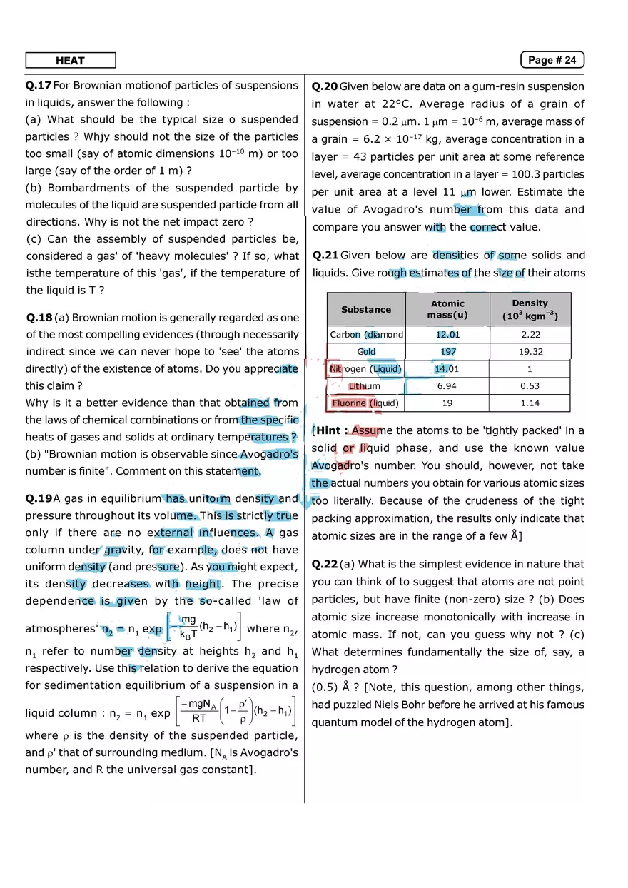 Heat Study Exercise - I - Page 5