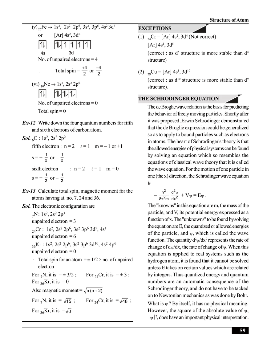 Structure of Atom - Page 16