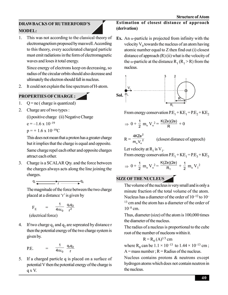 Structure of Atom - Page 19