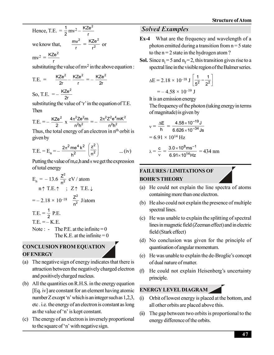 Structure of Atom - Page 3