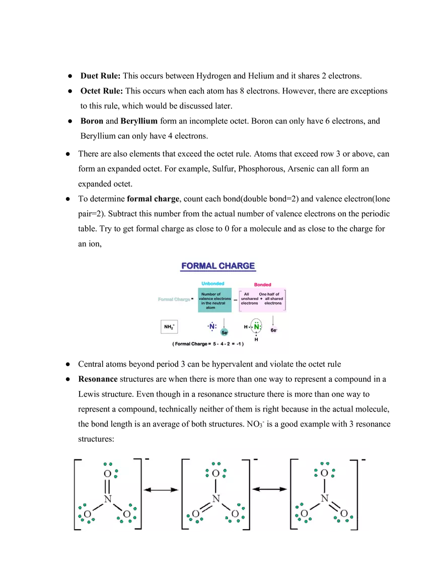 AP Chemistry Unit 2 - Molecular and Ionic Compound Structures and Properties - Page 2