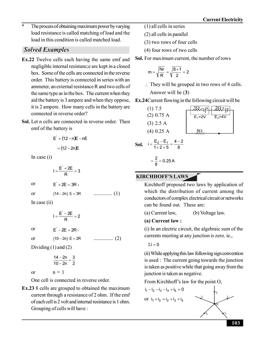 Current Electricity - Page 7